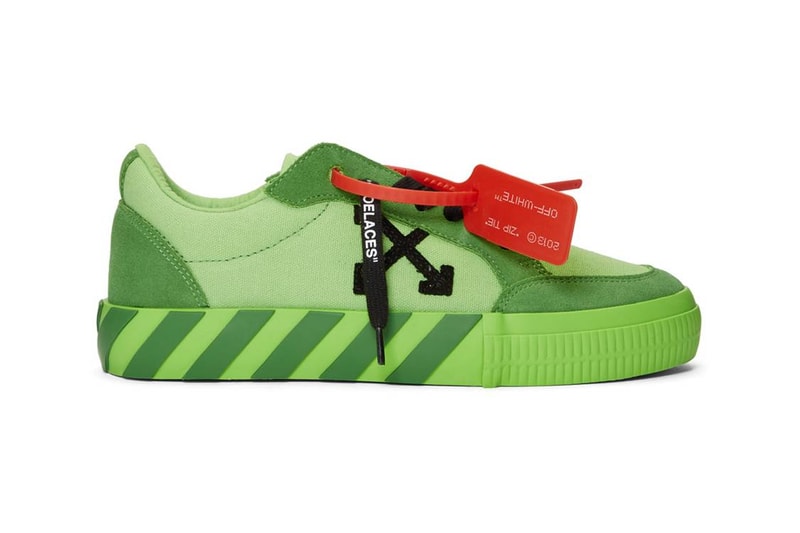 三色齊發！Off-White™「Vulcanized Low-Tops」於 SSENSE 正式發售