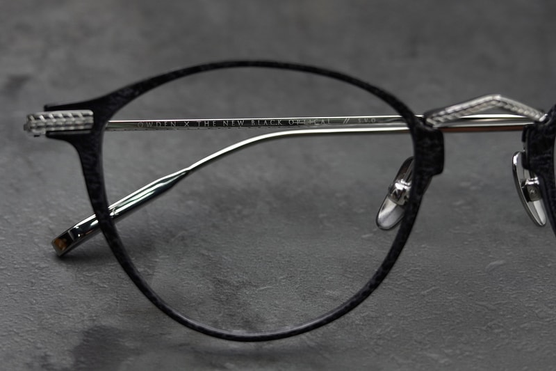 質感美學－OWDEN x The New Black Optical 追加聯乘作