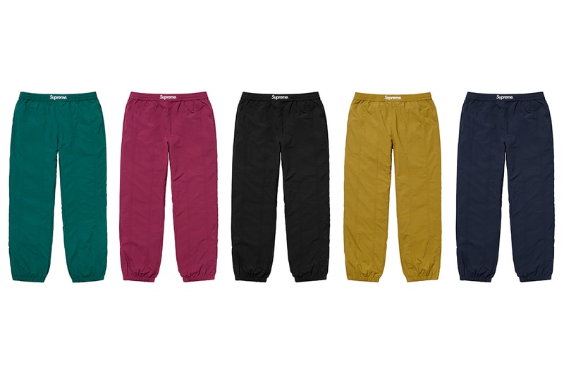 Supreme 正式發佈 2019 秋冬褲款系列