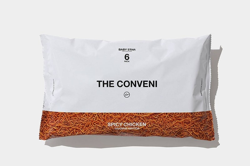 THE CONVENI 推出別注 fragment design x BABY STAR 聯乘點心麵