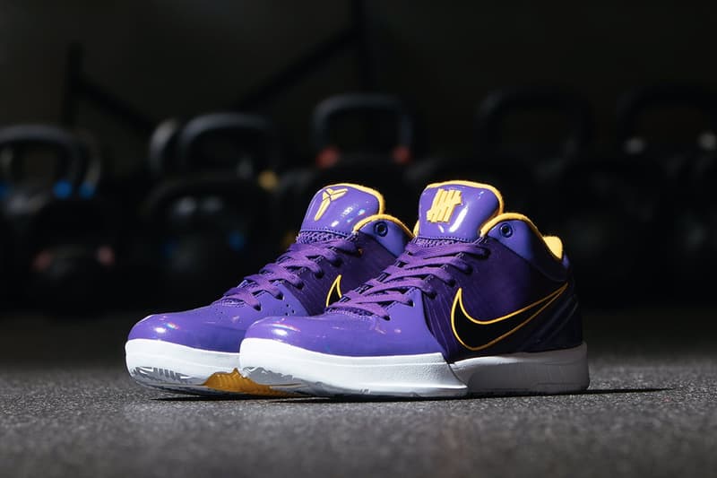 UNDEFEATED x Nike Kobe 4 Protro 最新聯乘系列官方圖輯公開