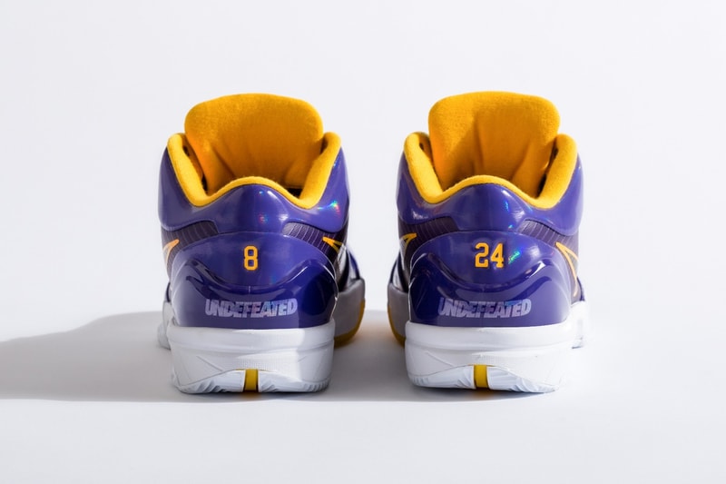 率先近覽 UNDEFEATED x Nike Kobe 4 Protro 最新聯乘系列