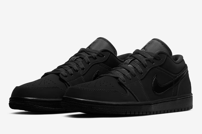 Air Jordan 1 Low 推出全新黑魂「Triple Black」配色
