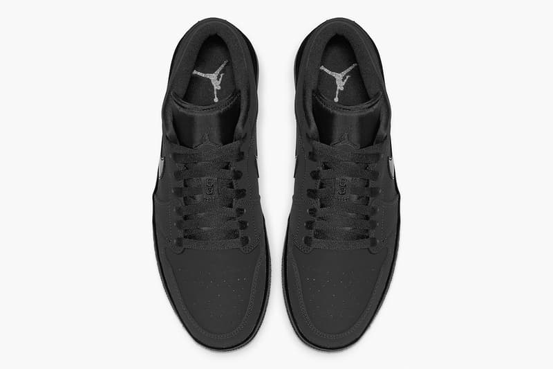 Air Jordan 1 Low 推出全新黑魂「Triple Black」配色