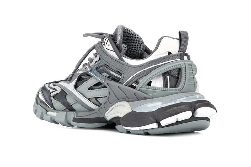 Balenciaga 2019 秋冬 Track.2 Trainer 全新灰白低調配色正式發佈
