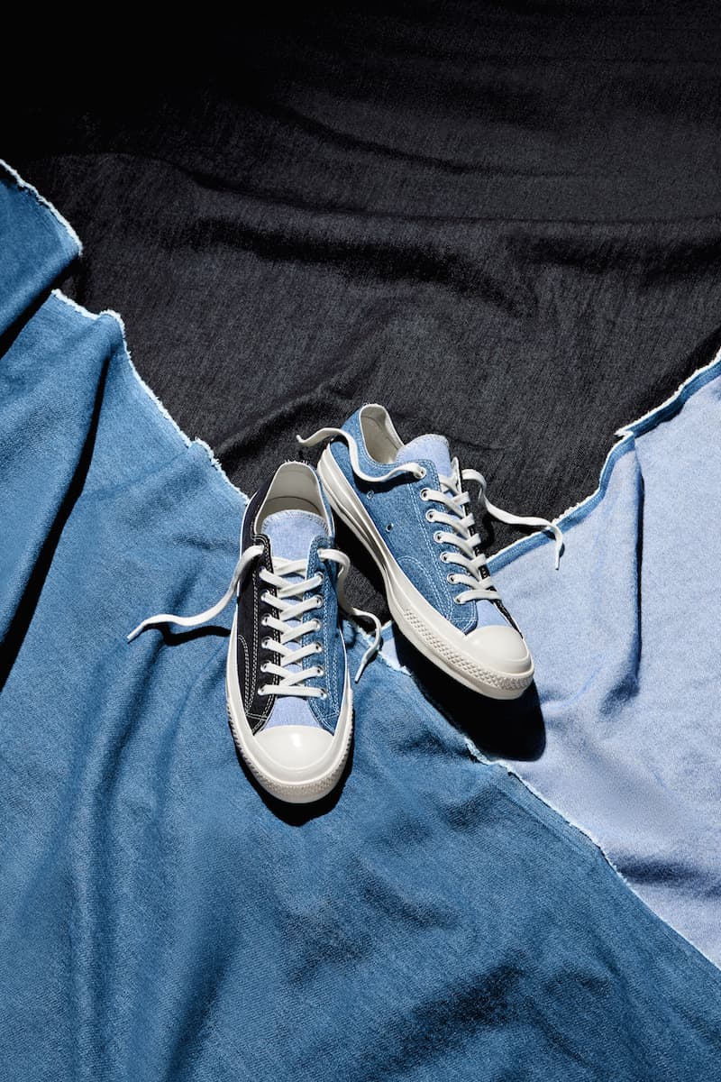 三色丹寧層次－Converse 推出全新 Renew Tri Panel Denim 系列