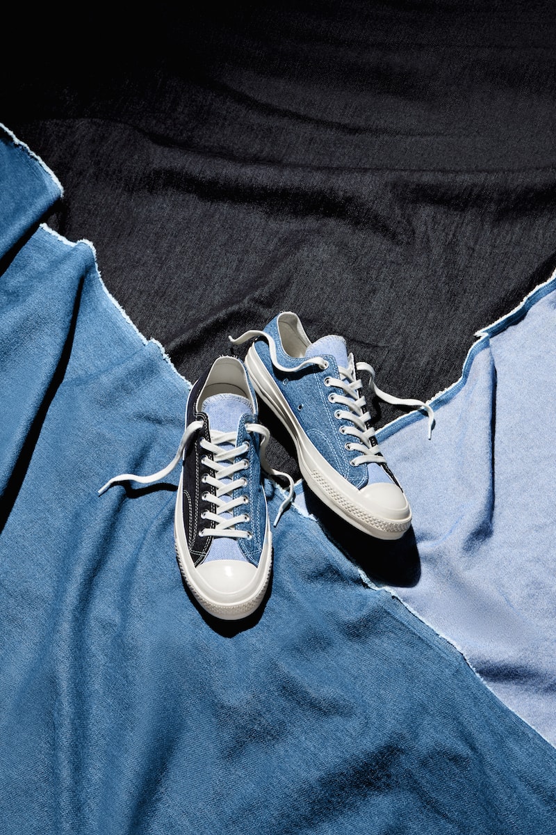 三色丹寧層次－Converse 推出全新 Renew Tri Panel Denim 系列
