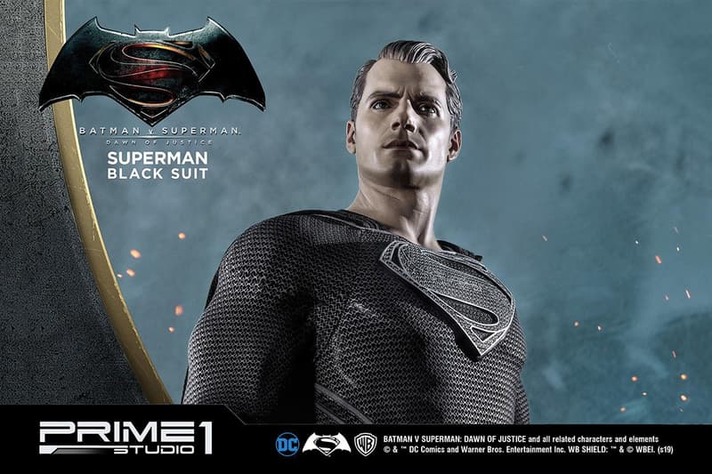 Prime 1 Studio 推出《Batman V Superman》黑色超人裝版本 1:2 模型