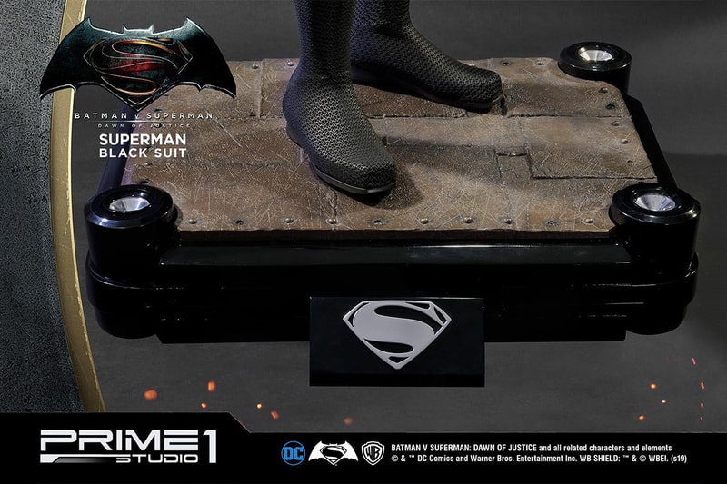 Prime 1 Studio 推出《Batman V Superman》黑色超人裝版本 1:2 模型