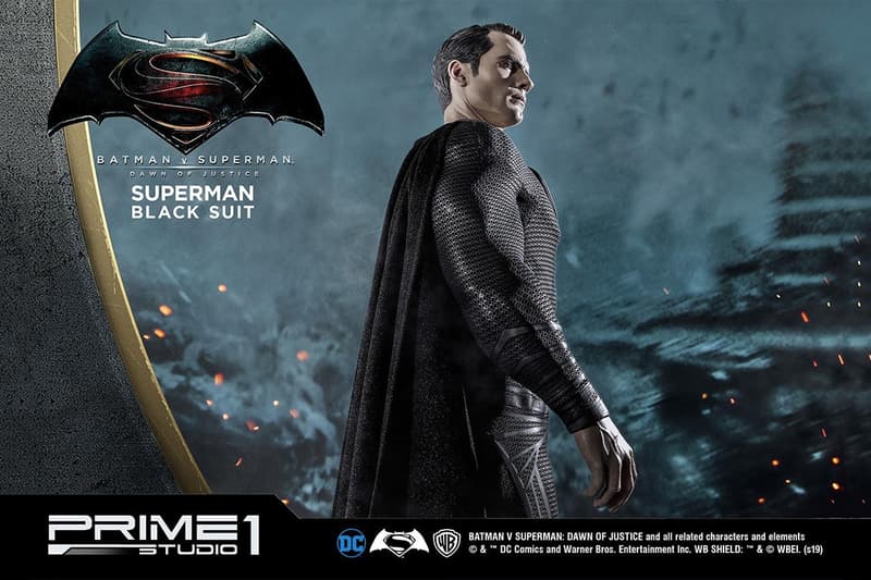 Prime 1 Studio 推出《Batman V Superman》黑色超人裝版本 1:2 模型