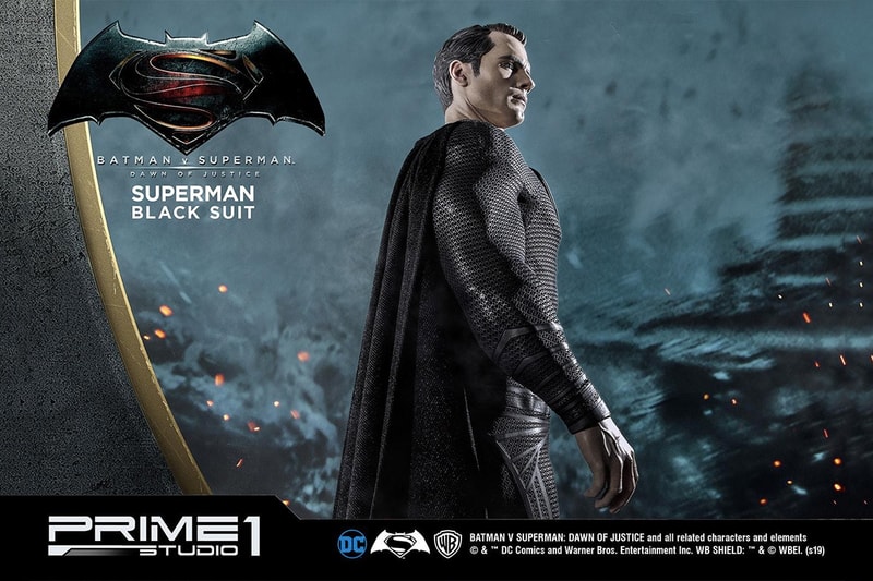 Prime 1 Studio 推出《Batman V Superman》黑色超人裝版本 1:2 模型