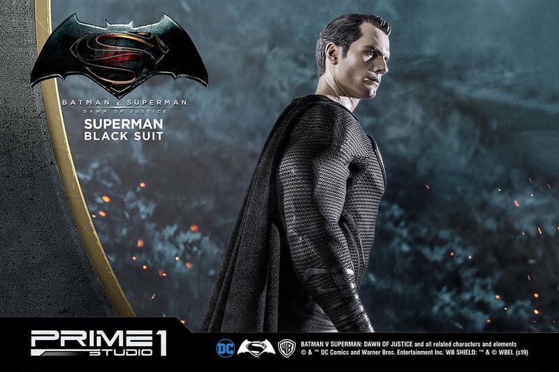 Prime 1 Studio 推出《Batman V Superman》黑色超人裝版本 1:2 模型