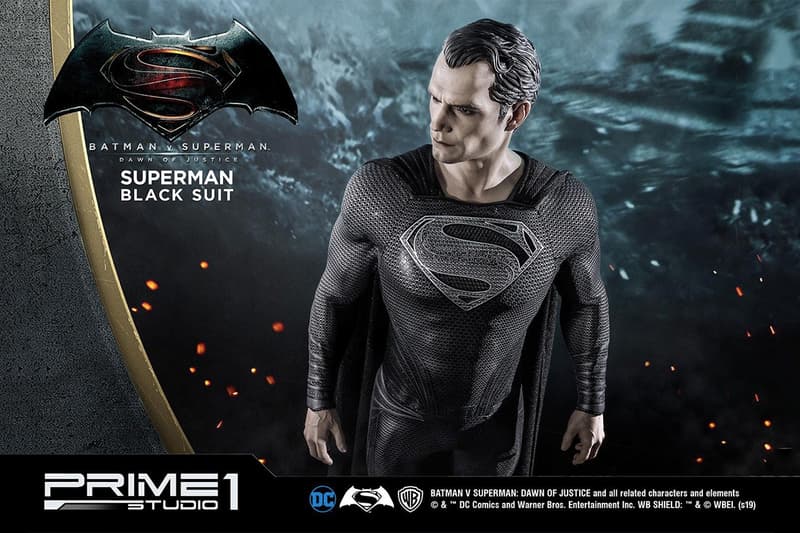Prime 1 Studio 推出《Batman V Superman》黑色超人裝版本 1:2 模型