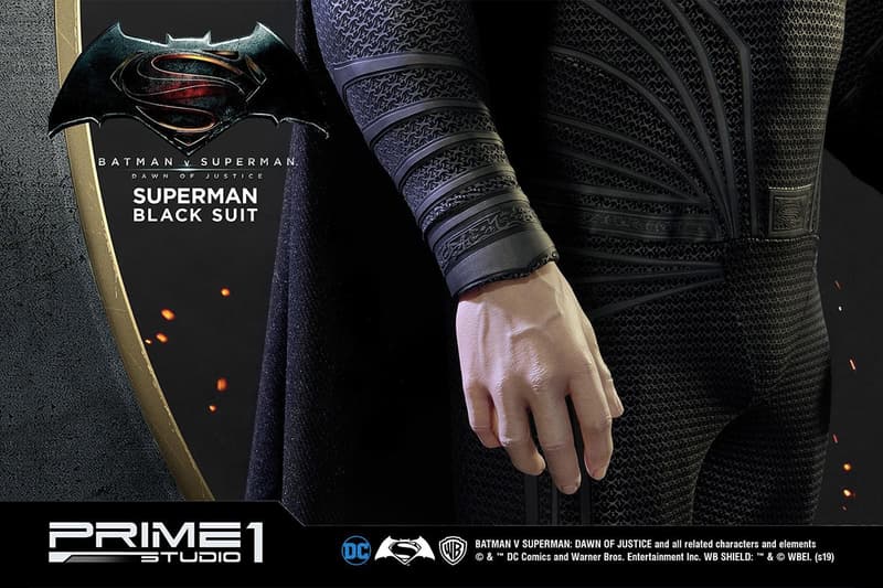 Prime 1 Studio 推出《Batman V Superman》黑色超人裝版本 1:2 模型