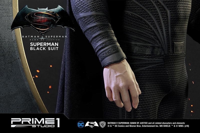 Prime 1 Studio 推出《Batman V Superman》黑色超人裝版本 1:2 模型