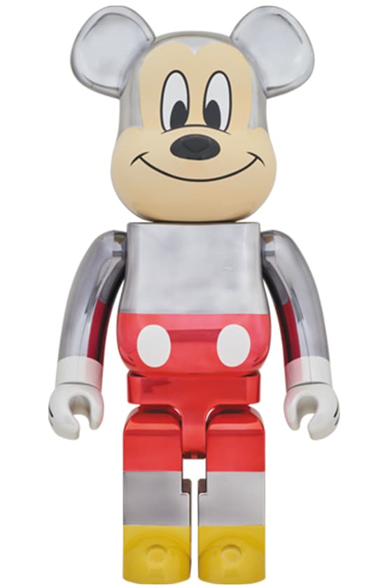 fragmentdesign、UNDEFEATED 推出 Mickey Mouse 九十周年別注 BE@RBRICK 玩偶