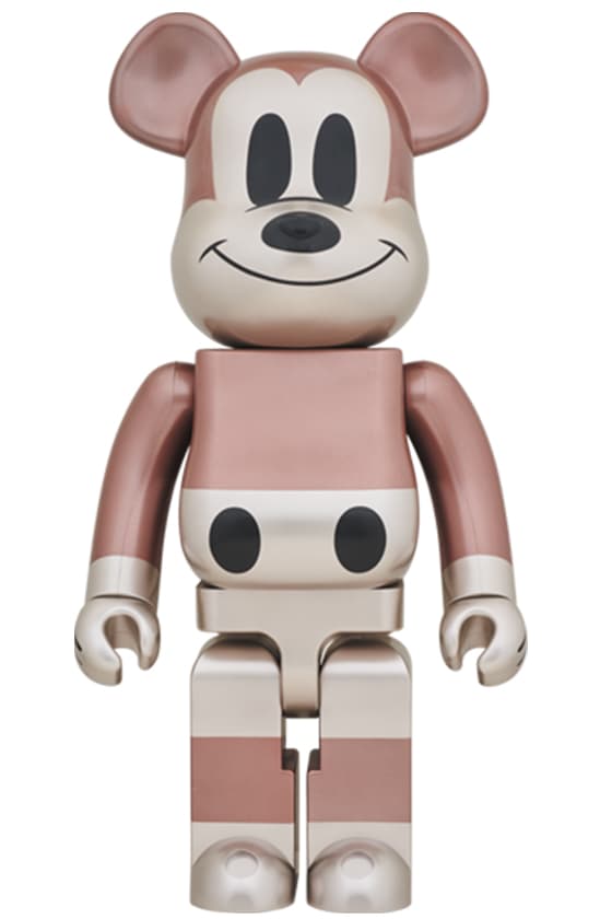 fragmentdesign、UNDEFEATED 推出 Mickey Mouse 九十周年別注 BE@RBRICK 玩偶