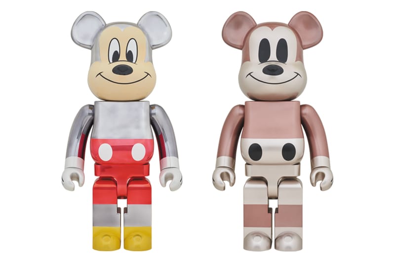 fragmentdesign、UNDEFEATED 推出 Mickey Mouse 九十周年別注 BE@RBRICK 玩偶