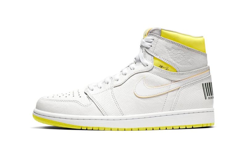包裝延伸靈感－Air Jordan 1「First Class」黃白配色登場