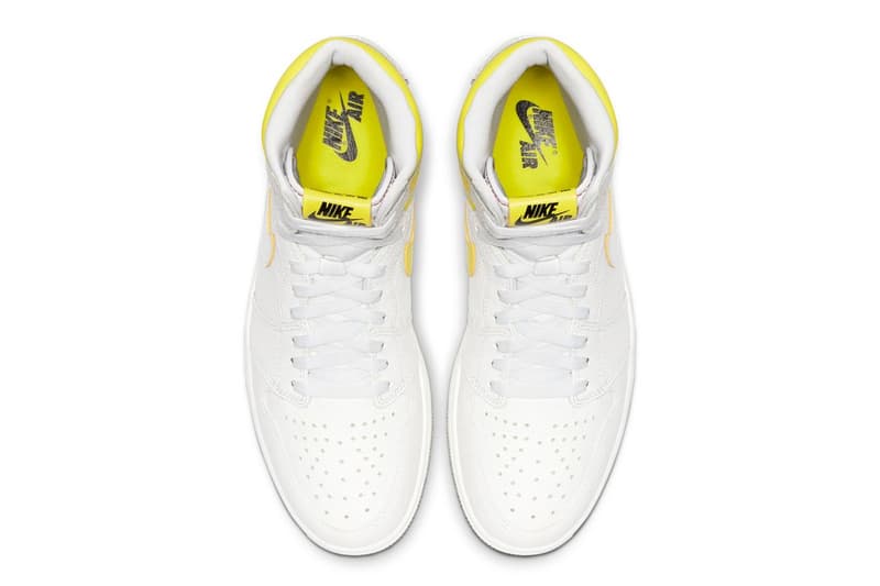 包裝延伸靈感－Air Jordan 1「First Class」黃白配色登場