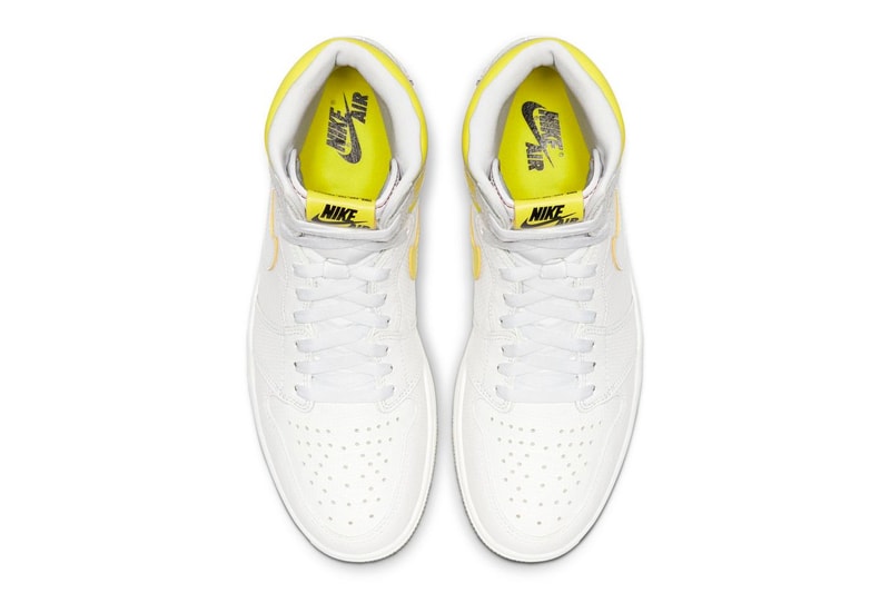 包裝延伸靈感－Air Jordan 1「First Class」黃白配色登場