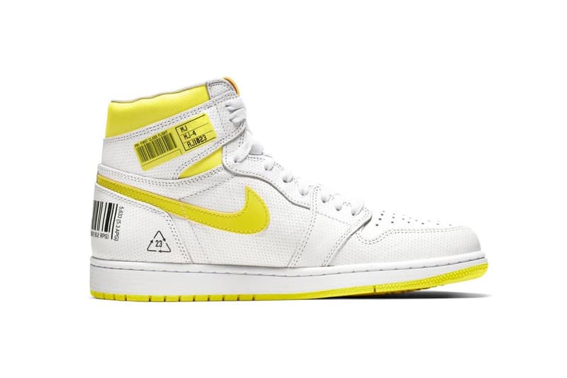 包裝延伸靈感－Air Jordan 1「First Class」黃白配色登場