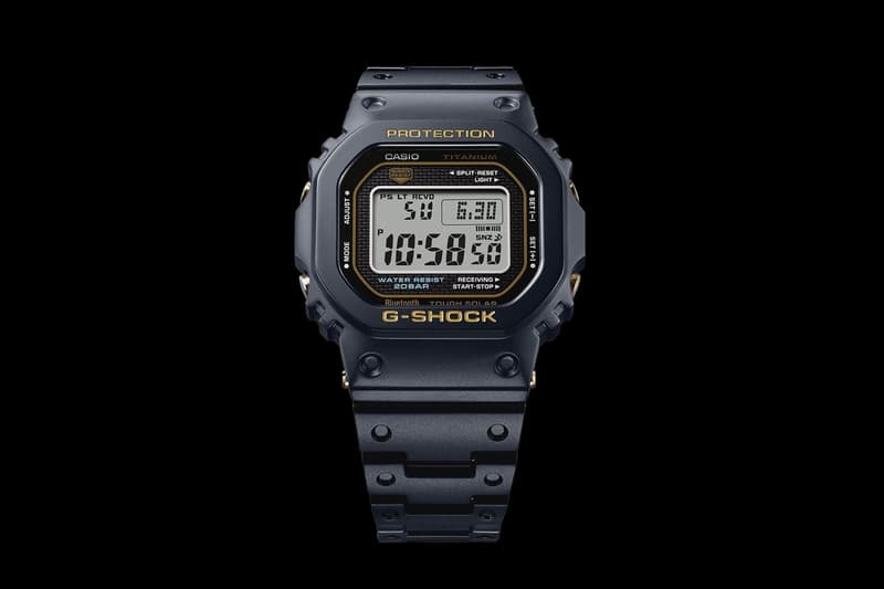 Casio G-Shock 5000 系列發表鈦合金升級版