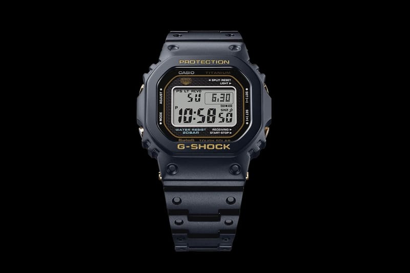 Casio G-Shock 5000 系列發表鈦合金升級版