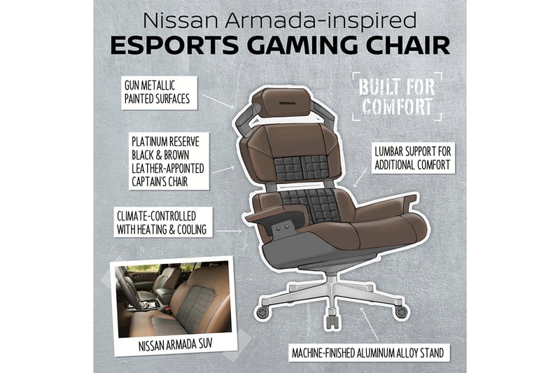 車迷終極家具－Nissan 發表 GT-R Nismo 概念電競椅