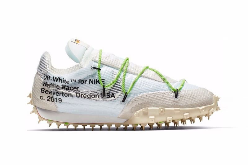 Off-White™ x Nike Waffle Racer SP 聯乘鞋款傳出延期發售