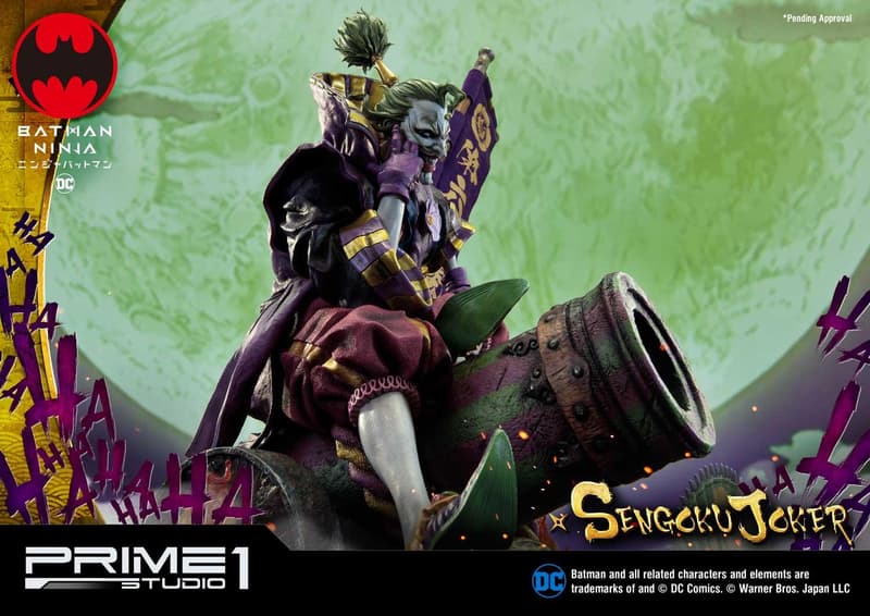 美日混血 − Prime 1 Studio 推出「戰國小丑」1：4 比例珍藏人偶