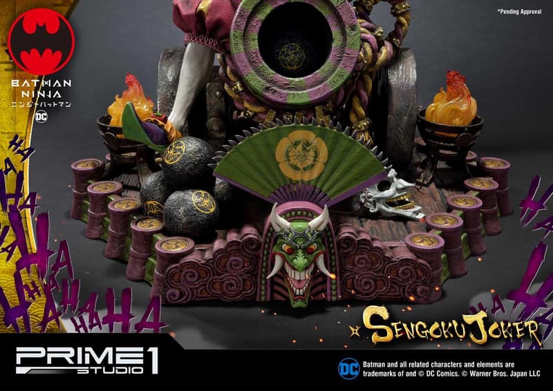 美日混血 − Prime 1 Studio 推出「戰國小丑」1：4 比例珍藏人偶