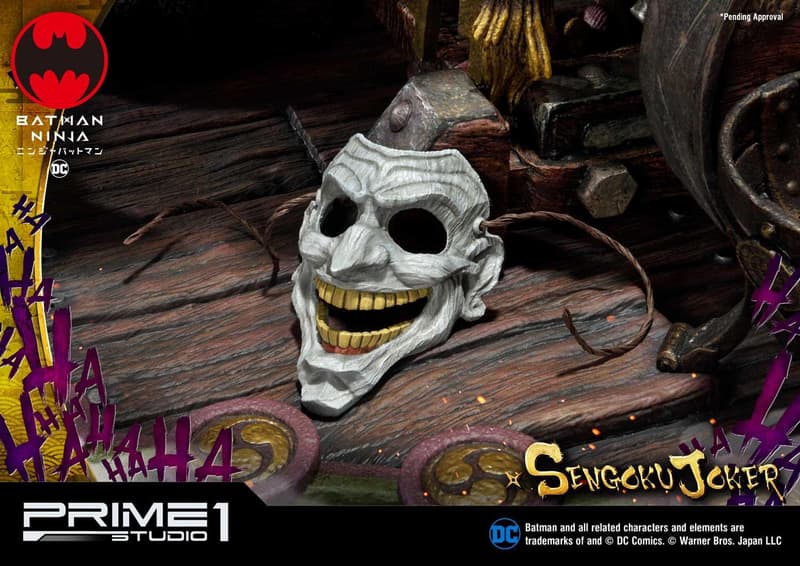 美日混血 − Prime 1 Studio 推出「戰國小丑」1：4 比例珍藏人偶