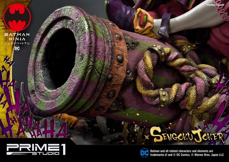 美日混血 − Prime 1 Studio 推出「戰國小丑」1：4 比例珍藏人偶