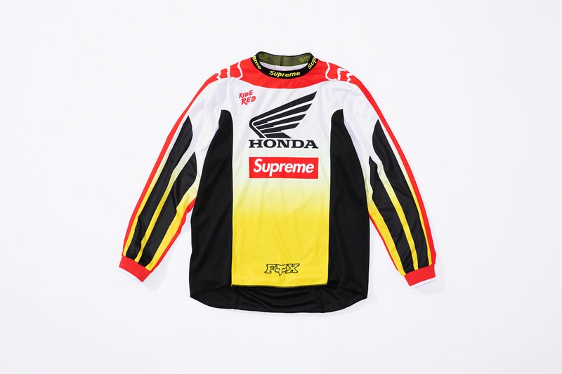 Supreme x Honda x Fox Racing 2019 秋冬聯乘系列正式發佈