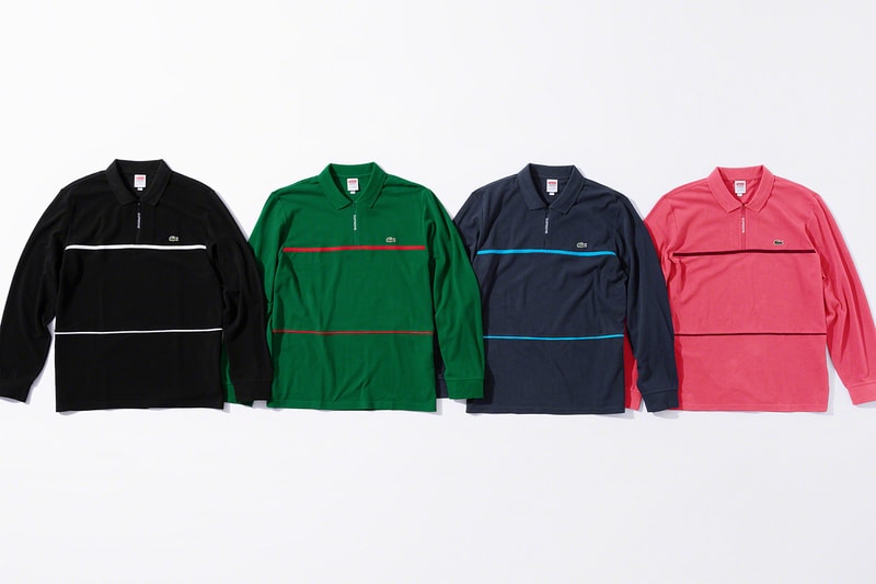 Supreme x Lacoste 2019 秋季联名系列正式發佈