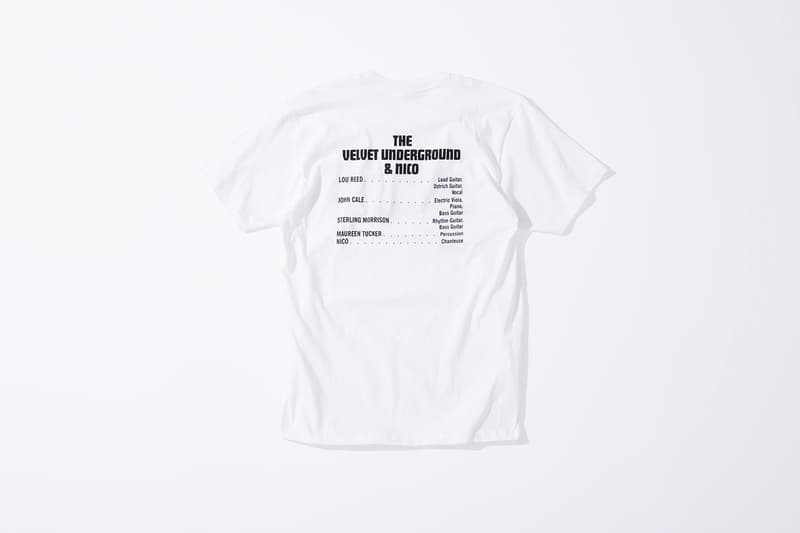 Supreme x The Velvet Underground 聯名系列