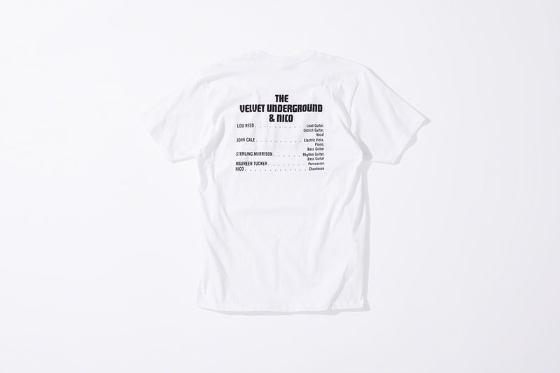 Supreme x The Velvet Underground 聯名系列