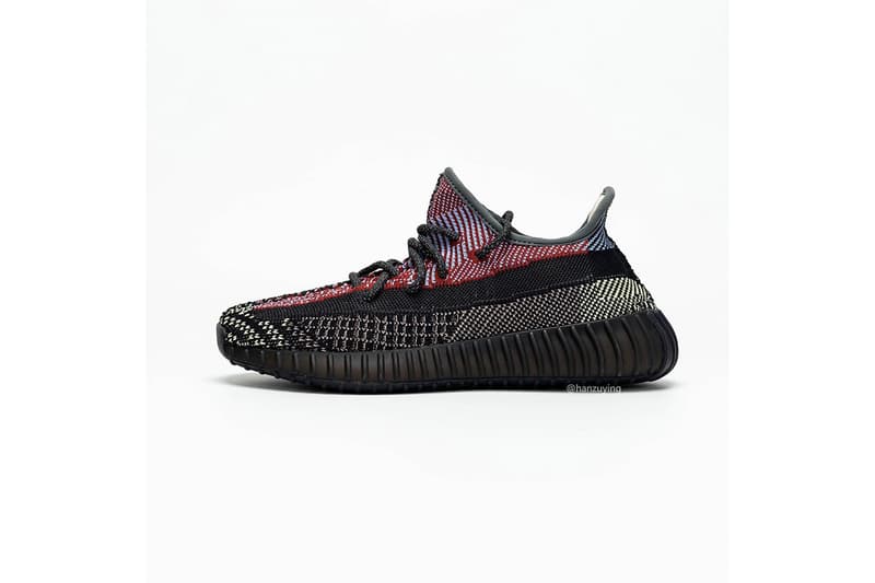 近賞 YEEZY BOOST 350 V2 最新配色「Yecheil」反光版本