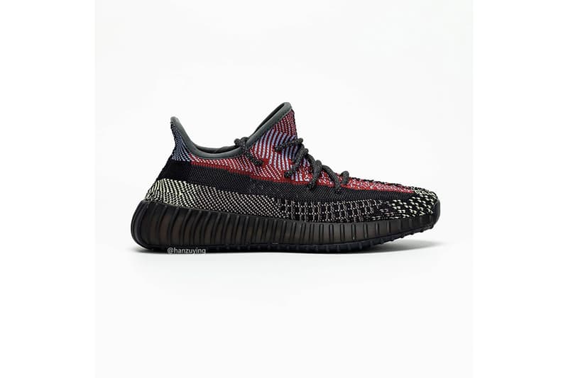 近賞 YEEZY BOOST 350 V2 最新配色「Yecheil」反光版本