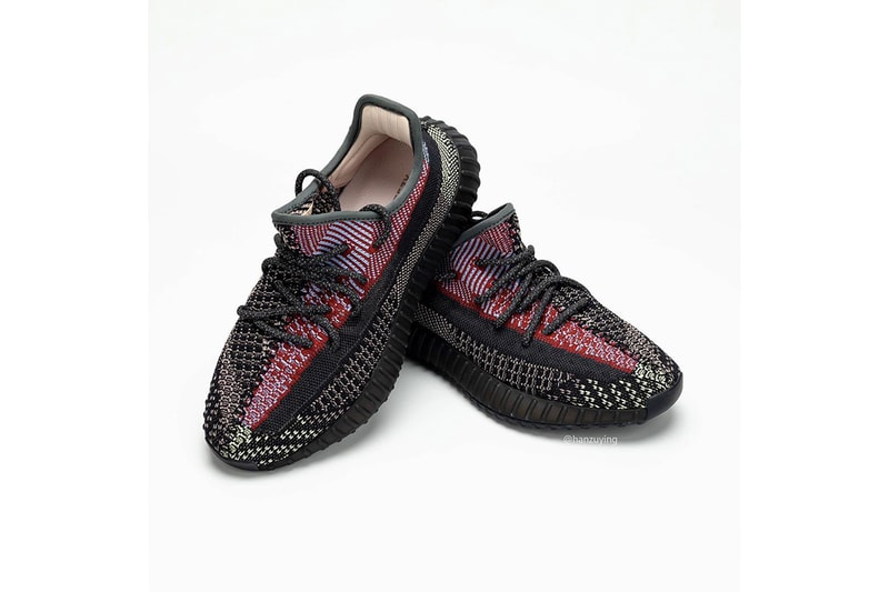 近賞 YEEZY BOOST 350 V2 最新配色「Yecheil」反光版本
