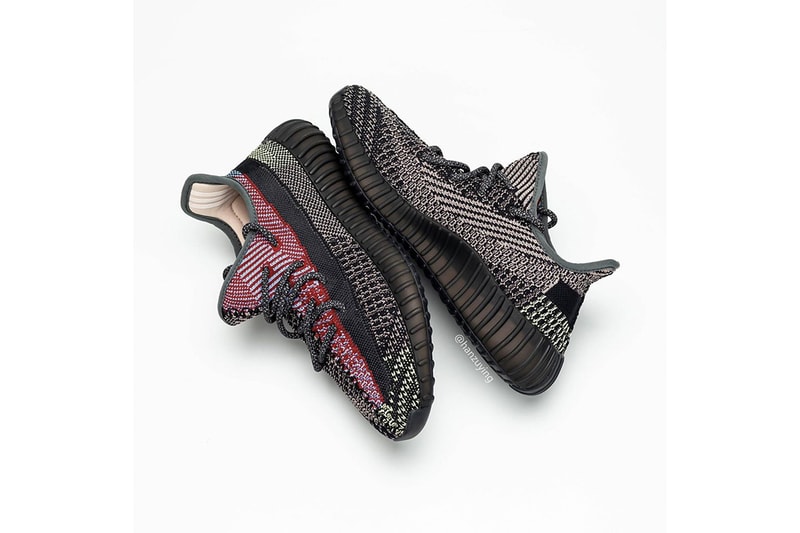 近賞 YEEZY BOOST 350 V2 最新配色「Yecheil」反光版本