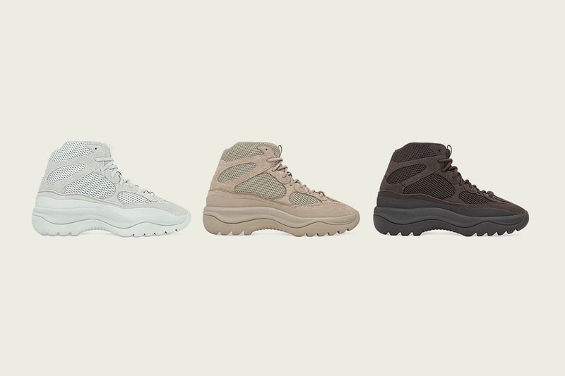 adidas 與 Kanye West 攜手打造之全新鞋款系列 YZY DSRT BT 發售日期公開