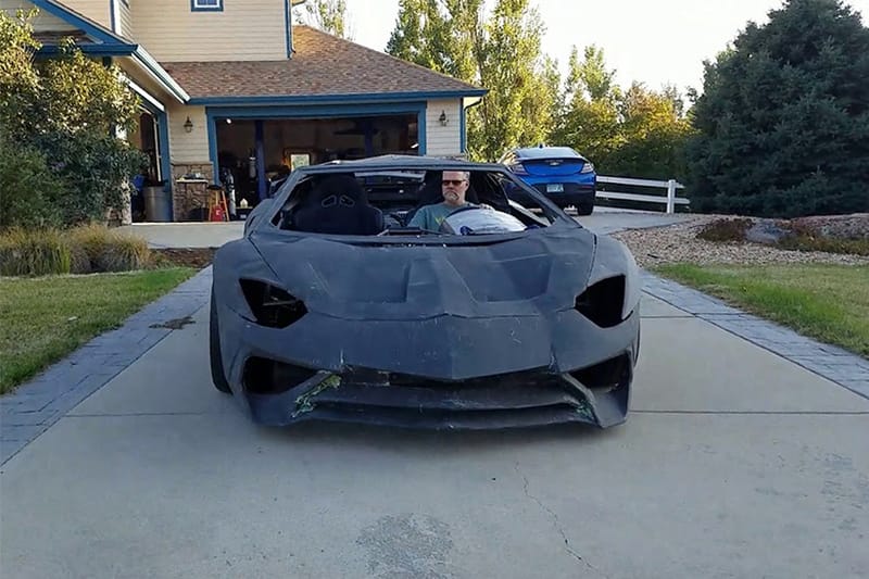 網民以 3D 打印技術打造真正可駕駛 Lamborghini Aventador