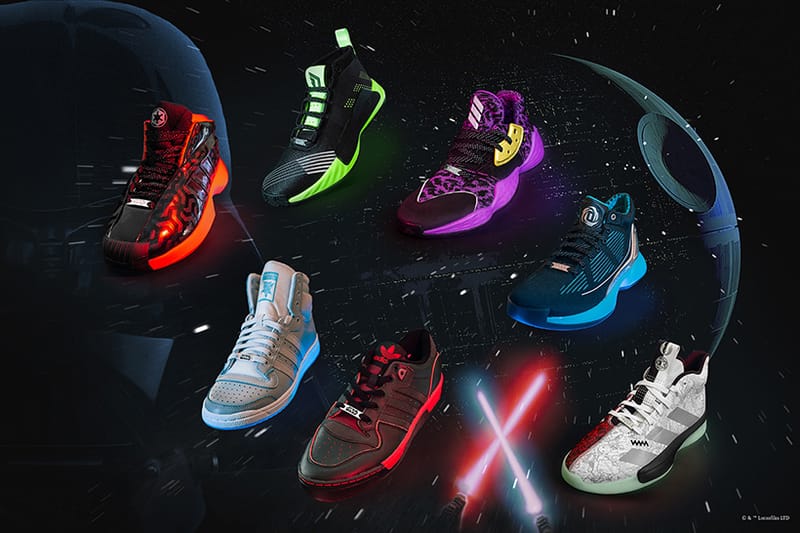 adidas Basketball 攜手《Star Wars》推出「Lightsaber」光劍主題聯乘鞋款