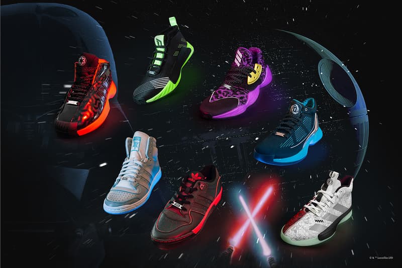 adidas Basketball 攜手《Star Wars》推出「Lightsaber」光劍主題聯乘鞋款