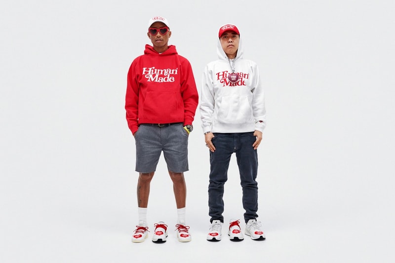 Pharrell 攜手 NIGO 打造三雙 HUMAN MADE x adidas Hu 聯名鞋款