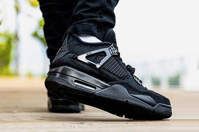 率先預覽 Air Jordan 4 全新黑魂配色「Black Cat」上腳圖輯