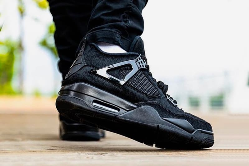 率先預覽 Air Jordan 4 全新黑魂配色「Black Cat」上腳圖輯