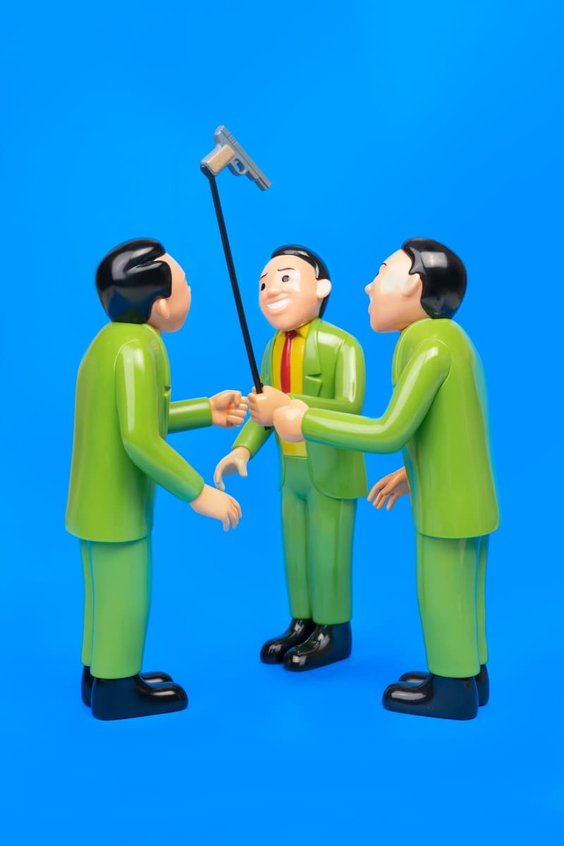 AllRightsReserverd 呈獻－Joan Cornellà 全球首發 10" Selfie Gun 搪膠公仔